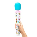 Masażer różdżkowy Unicorn Wand Special Edition - 10 prędkości, 20 wzorów, długość 33,5 cm, średnica głowicy 6,3 cm - 2