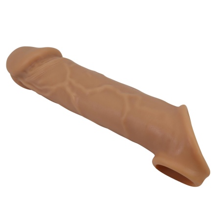 Nakładka na penisa Lionel silikonowa zwiększająca obwód - 20,5 cm - 6