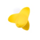 Wibrator JOS B-nana 19 cm - żebrowany trzon, zaokrąglona główka i 8 trybów wibracji do stymulacji punktu G - 4