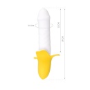 Wibrator JOS B-nana 19 cm - żebrowany trzon, zaokrąglona główka i 8 trybów wibracji do stymulacji punktu G - 9