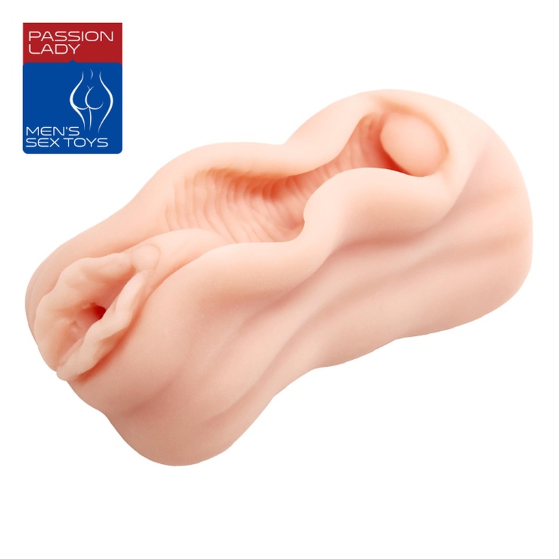 Masturbator AVA z żebrowanym kanałem TPR, 14,8 cm - 2