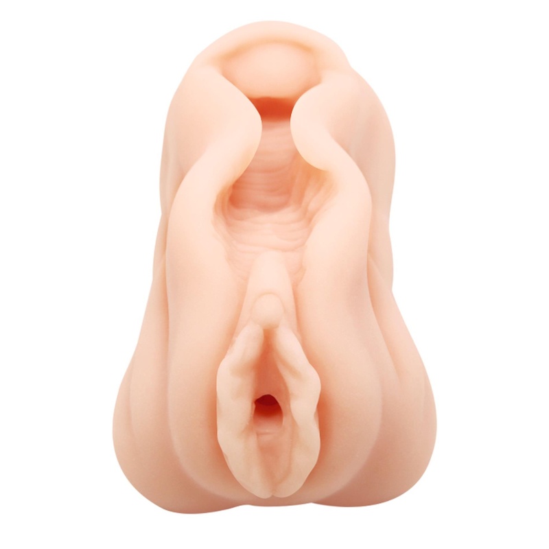 Masturbator AVA z żebrowanym kanałem TPR, 14,8 cm - 3