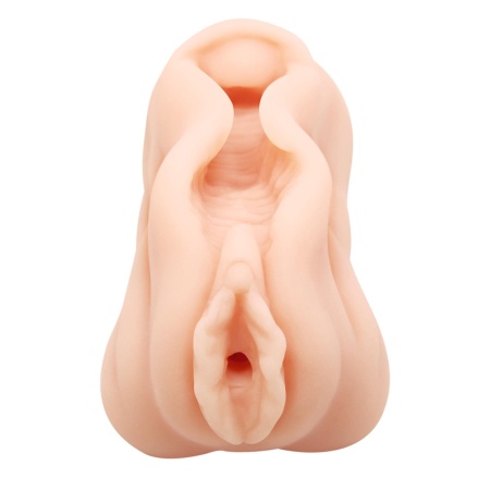 Masturbator AVA z żebrowanym kanałem TPR, 14,8 cm - 3