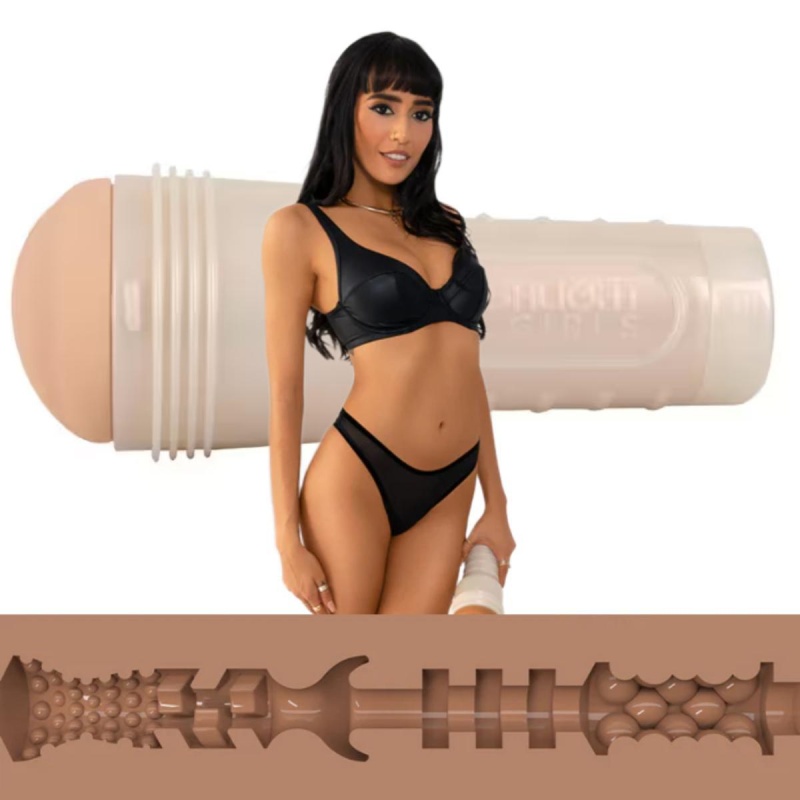 Masturbator manualny Janice Griffith Eden - SuperSkin, struktura Eden, 25,4 cm - 5