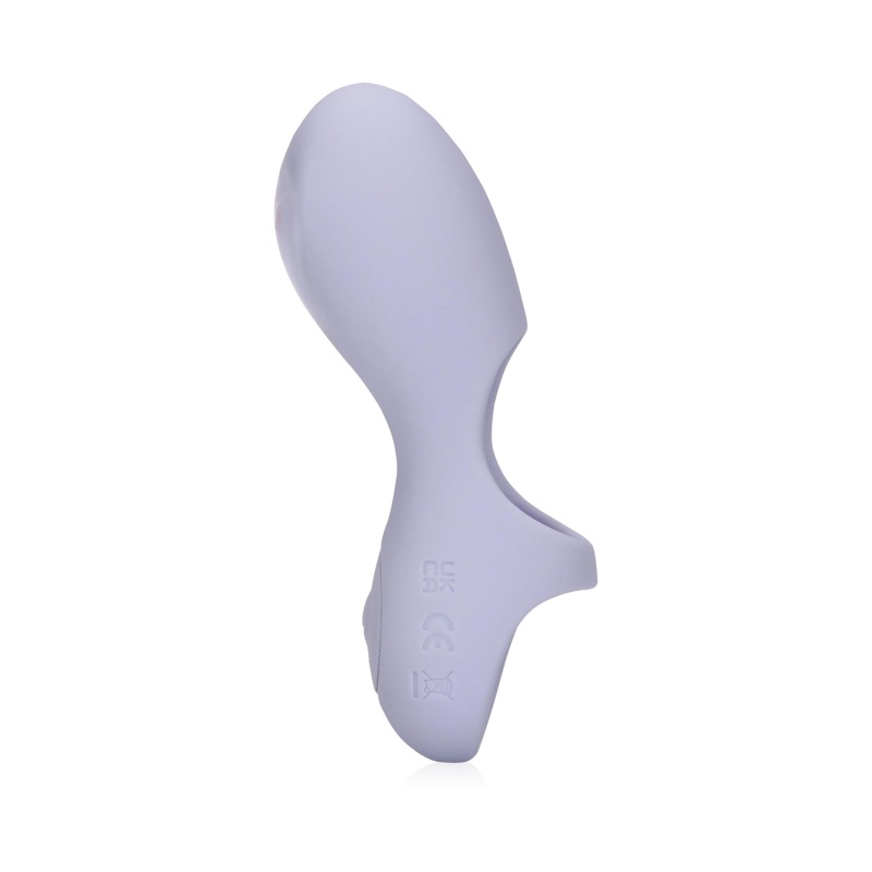 Wibrator na palec - silikonowy, ergonomiczny, z dwoma przyciskami - 7