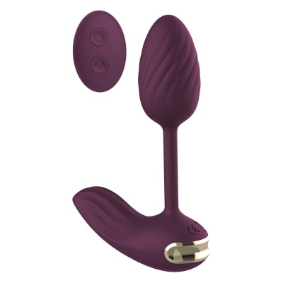 ESSENTIALS FLEXIBLE WEARABLE VIBRATING EGG - 1 2