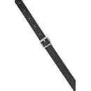 Strap-On Double Vibrating Flesh - podwójne dildo 15,5 cm i 8,7 cm, 10 trybów wibracji, pasek regulowany - 5