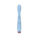 Dual Vibrator - elastyczny wibrator silikonowy z metalową końcówką i 10 trybami wibracji - 4
