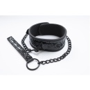Collar with detachable leash - 3