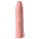 Rękaw na penisa Fantasy X-Tensions Elite Uncut - silikonowy, pogrubiający obwód o 66%, długość 17,8 cm, średnica wewnętrzna 3,1 - 2