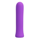 Wibrator kulkowy Blanche Dark Purple - 12 funkcji wibracji i pamięć ustawień, silikon, 10 cm × 2 cm - 2