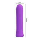 Wibrator kulkowy Blanche Dark Purple - 12 funkcji wibracji i pamięć ustawień, silikon, 10 cm × 2 cm - 6