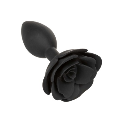 Korek analny Large Rose z różaną podstawą, 10,25 cm - 1