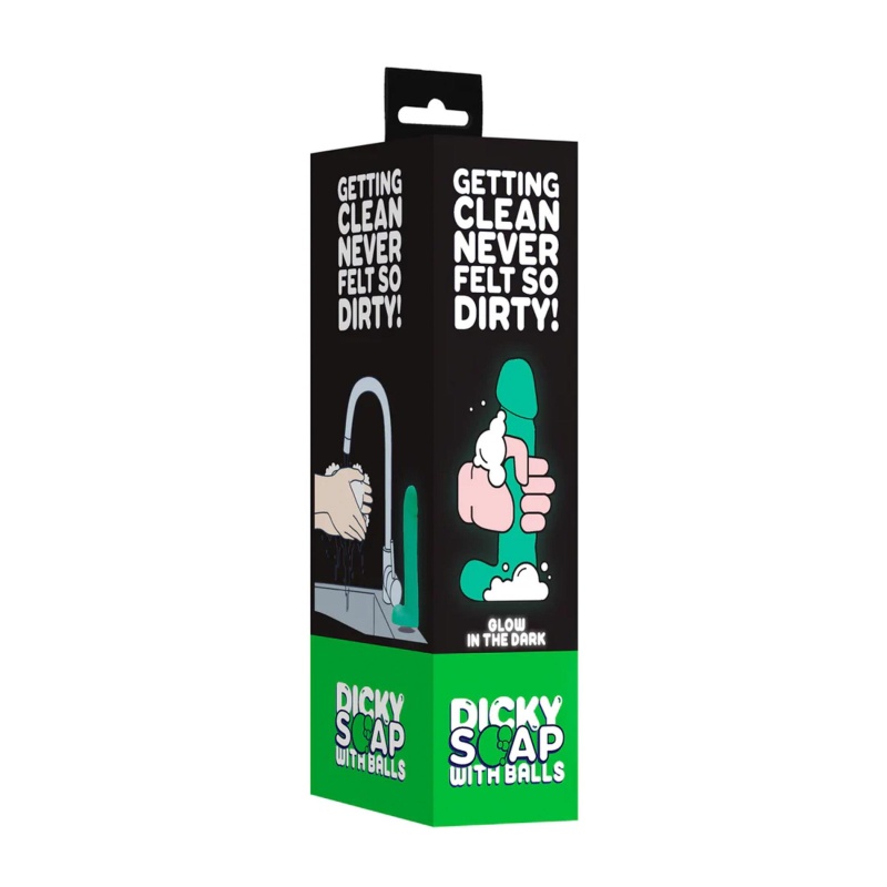 Glow in the Dark Dicky Soap with Balls - 2