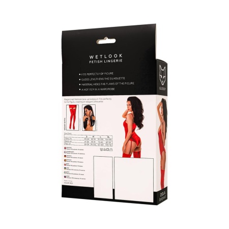 Wetlook Doja bodysuit - red XL - 8