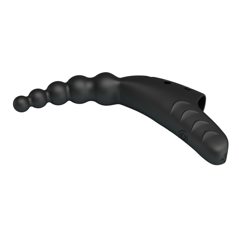 Wibrator palcowy Jordin 10 wibracji, elastyczny silikon, ok. 17 cm - 7