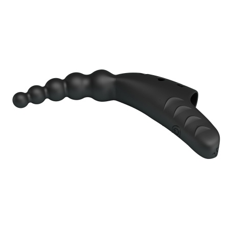 Wibrator palcowy Jordin 10 wibracji, elastyczny silikon, ok. 17 cm - 7