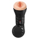 Masturbator PDX Extreme Wet Pussies Super Luscious Lips XXL — samonawilżający materiał Fanta-Flesh z regulacją podciśnienia, 26 - 3