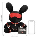 Rabbit Bondage - Velvet - Large - Black - 6