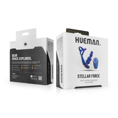 Hueman - Stellar Force Butt Plug with Cockring - 1 2