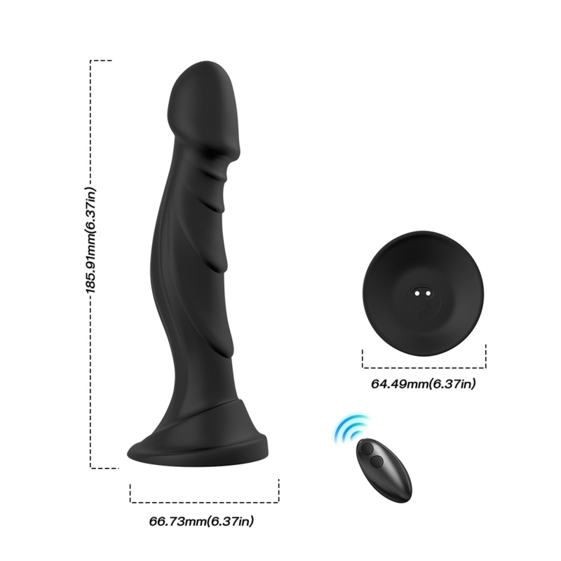 Optimus Black, 9 vibration functions, Remote control - 8