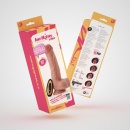 Wibrator Inviktus Vibe 8,5 z płynnego silikonu – ruch posuwisty i rotacja, 22 cm - 11