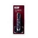 Wibrator xBlack & Red, 6 trybów wibracji, silikon medyczny, długość 16 cm, średnica 3,5 cm - 1