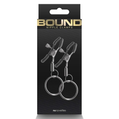 BOUND NIPPLE CLAMPS C2 GUNMETAL - 1