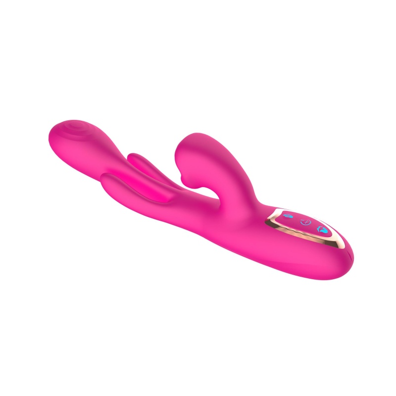 Vibrator 3w1 z Symulacją Języka i Ruchem Kołyszącym - Kompaktowy Silikon Medyczny - 1