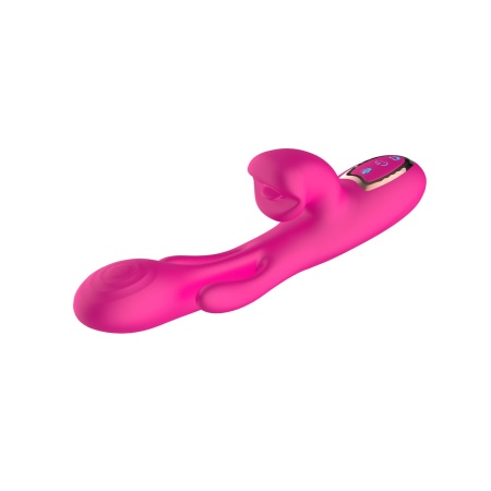 Vibrator 3w1 z Symulacją Języka i Ruchem Kołyszącym - Kompaktowy Silikon Medyczny - 8