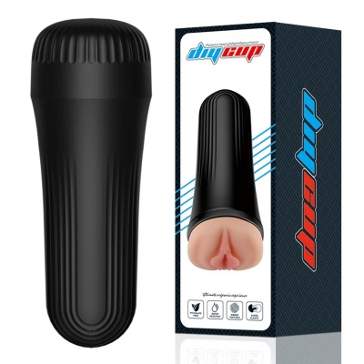 Masturbator DIY Cup Kinky Milf 24 cm czarno-beżowy - 1