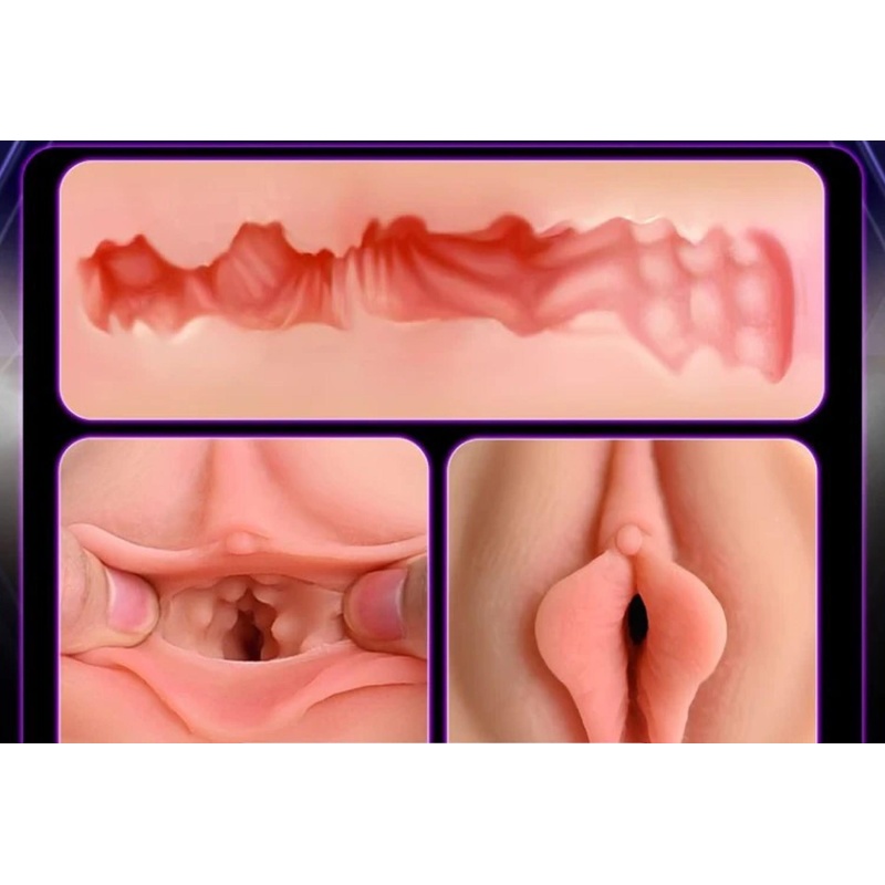 Masturbator DIY Cup Kinky Milf 24 cm czarno-beżowy - 3