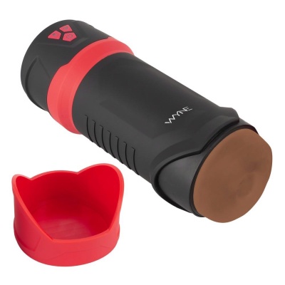 Masturbator podciśnieniowy WYNE 04 z funkcją ssania i wibracji, głębokość wprowadzenia 16 cm - 1 2
