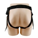 Strap-On Marion z regulowanymi nylonowymi paskami i wibracją - dildo 19 cm - 6