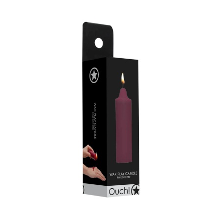 Wax Play Candle - Rose Scented - 3