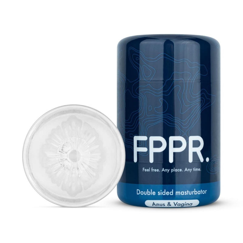 FPPR. - Double-Sided Masturbator Vagina Anus Transp. - 1