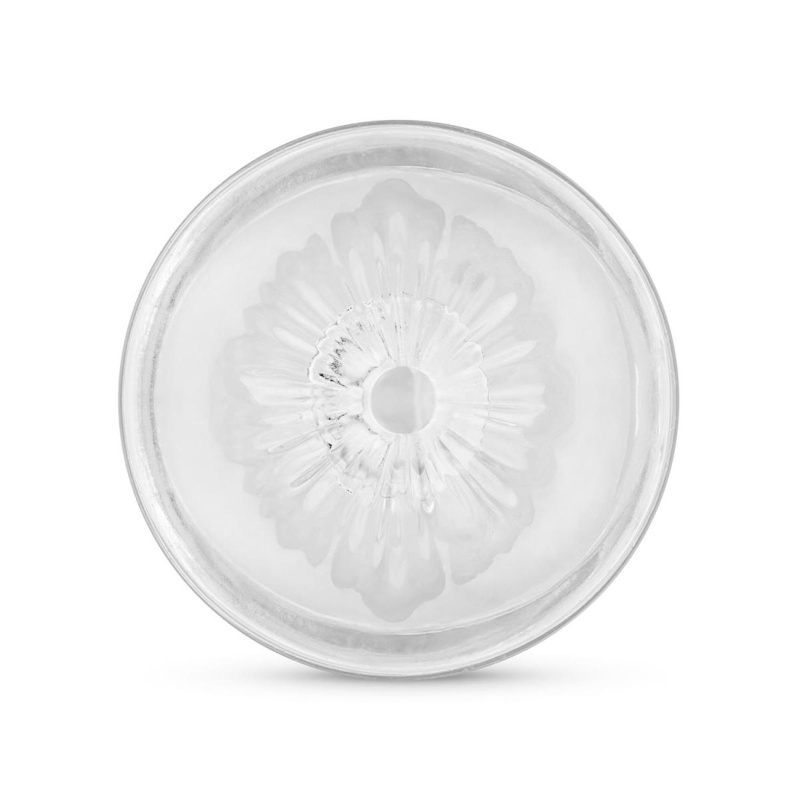 Masturbator dwustronny FPPR. Double-Sided - przezroczysty, żebrowany, kanał 11 cm - 7