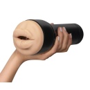 Masturbator FeelVictoria June Mouth - replika ust z wyjmowanym wkładem TPE, kanał 0,6-2,1 cm, 22,5 cm - 3