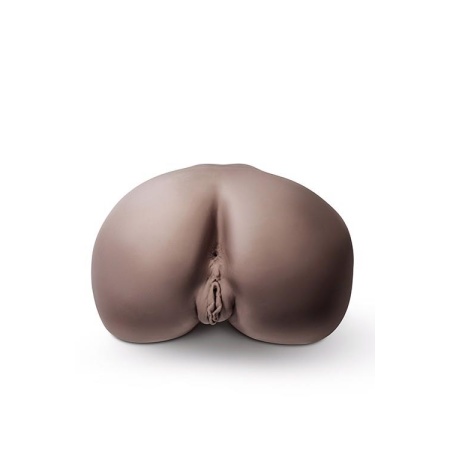 Masturbator Sweet Rose - dwukanałowy (waginalny i analny), realistyczny TPE, wibracja multi-speed, długość 34,2 cm - 3