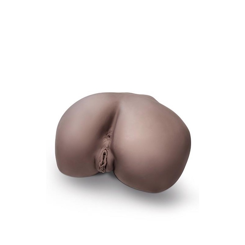 Masturbator Sweet Rose - dwukanałowy (waginalny i analny), realistyczny TPE, wibracja multi-speed, długość 34,2 cm - 4