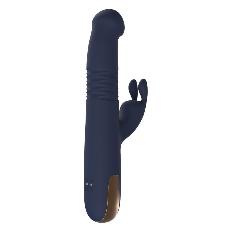 Wibrator duo Goddess Phaedra z funkcją obrotu góra-dół i stymulacją łechtaczki, 22,4 cm - 4