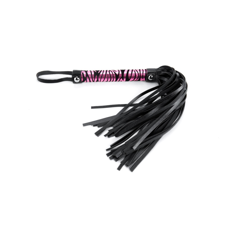 Purple Small Leopard Flogger - 2