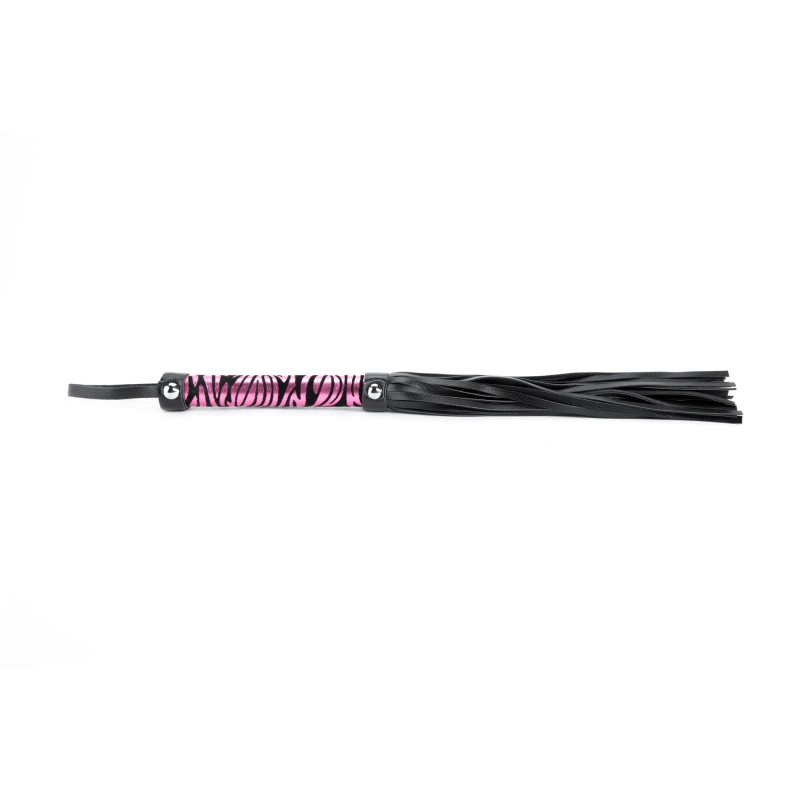 Purple Small Leopard Flogger - 3