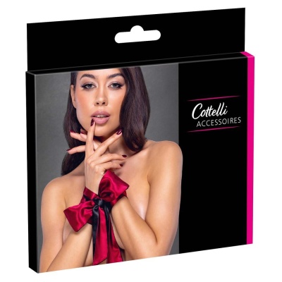 Bondage Scarf red/black - 1