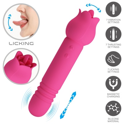 Pretty Love Chaley Dual-End Vibrator - 1 2