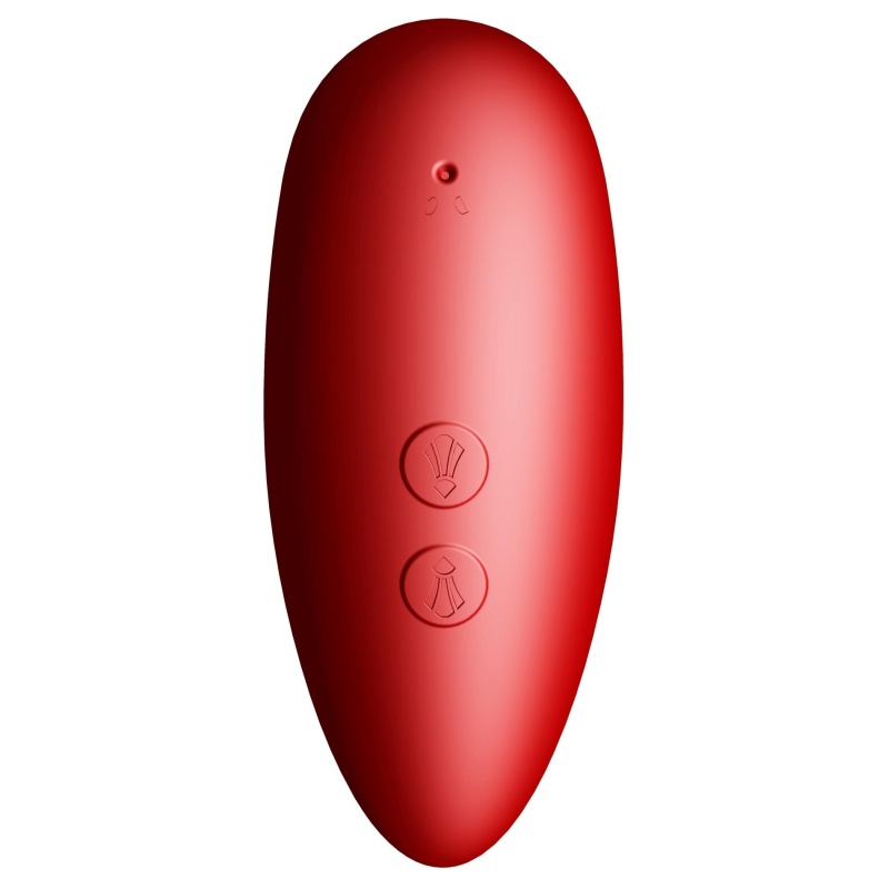 Stymulator Swan Massager czerwony z wymiennymi główkami - 5