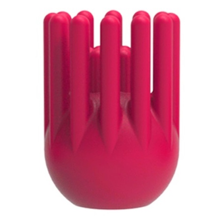 Stymulator Swan Massager czerwony z wymiennymi główkami - 7