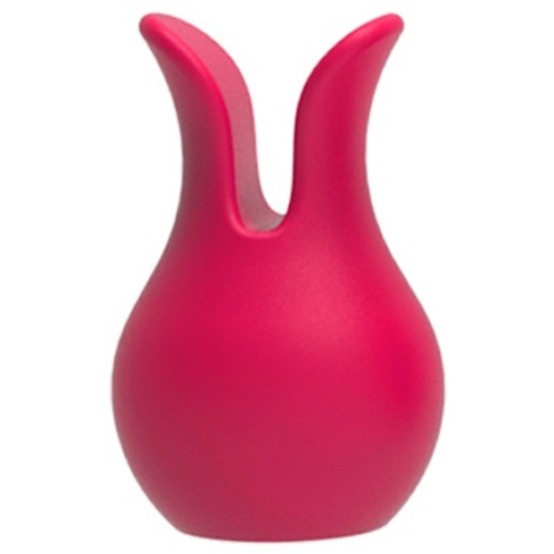 Stymulator Swan Massager czerwony z wymiennymi główkami - 8