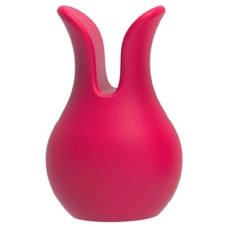 Stymulator Swan Massager czerwony z wymiennymi główkami - 8