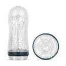 Masturbator FPPR. Multi przezroczysty z wypustkami, 18 cm - 3